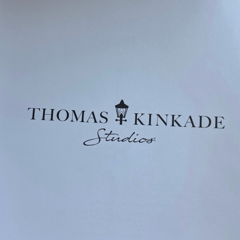 Thomas Kinkade Studios Fine Art Collection Book - Gray and Orange - Picture 3 of 8